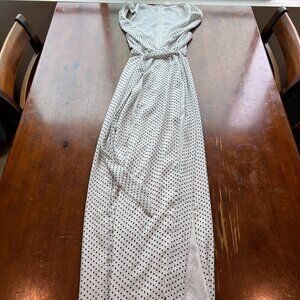 Ale by Alessandra x Revolve Maxi White Polka Dot Dress